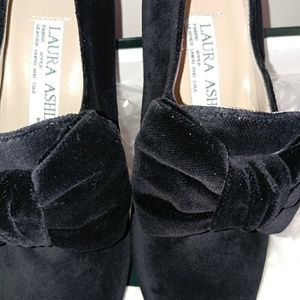 Laura Ashley velvet shoes